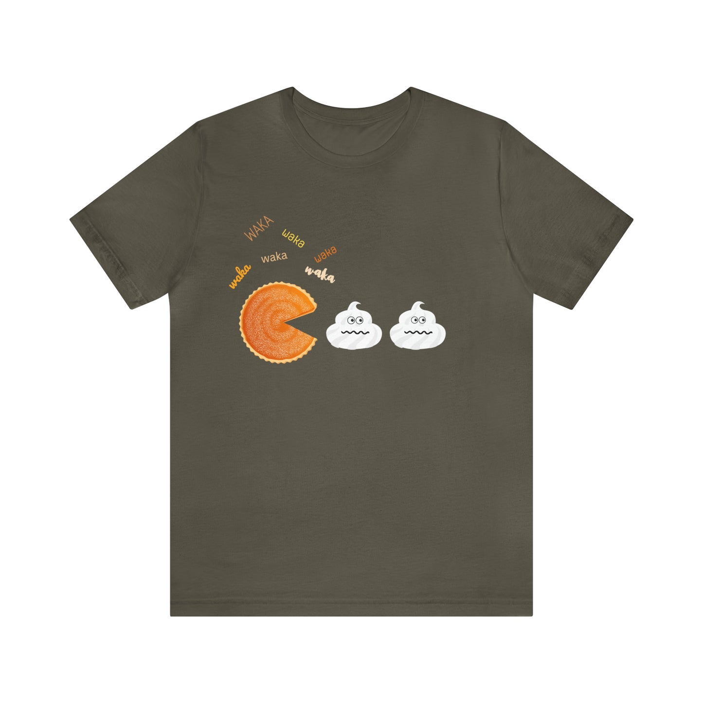 Thanksgiving Tshirt, Pumpkin Pie Shirt, Fall Shirt Women, Funny Holiday Sweatshirt, Humor Quote T-Shirt, Gift for Her, Family Thanksgiving, Pumpkin Pac-Man T-shirt