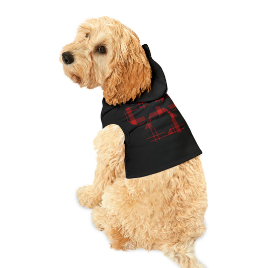 Pet Hoodie Dog Winter Sweater Dog Paw Print Sweatshirt Gift for Dog