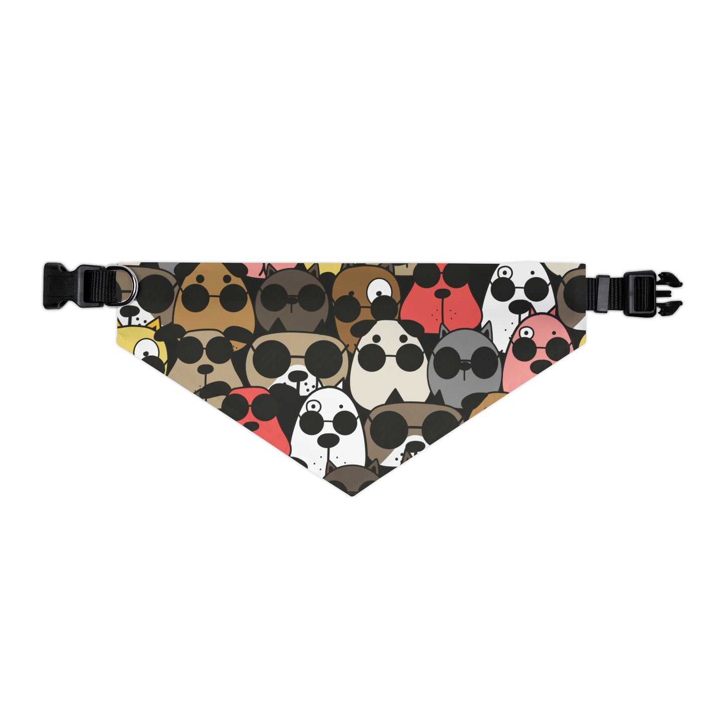 Doggie Chic Pet Bandana Vibrant Pet Scarf Canine Gift Idea Dog Collar