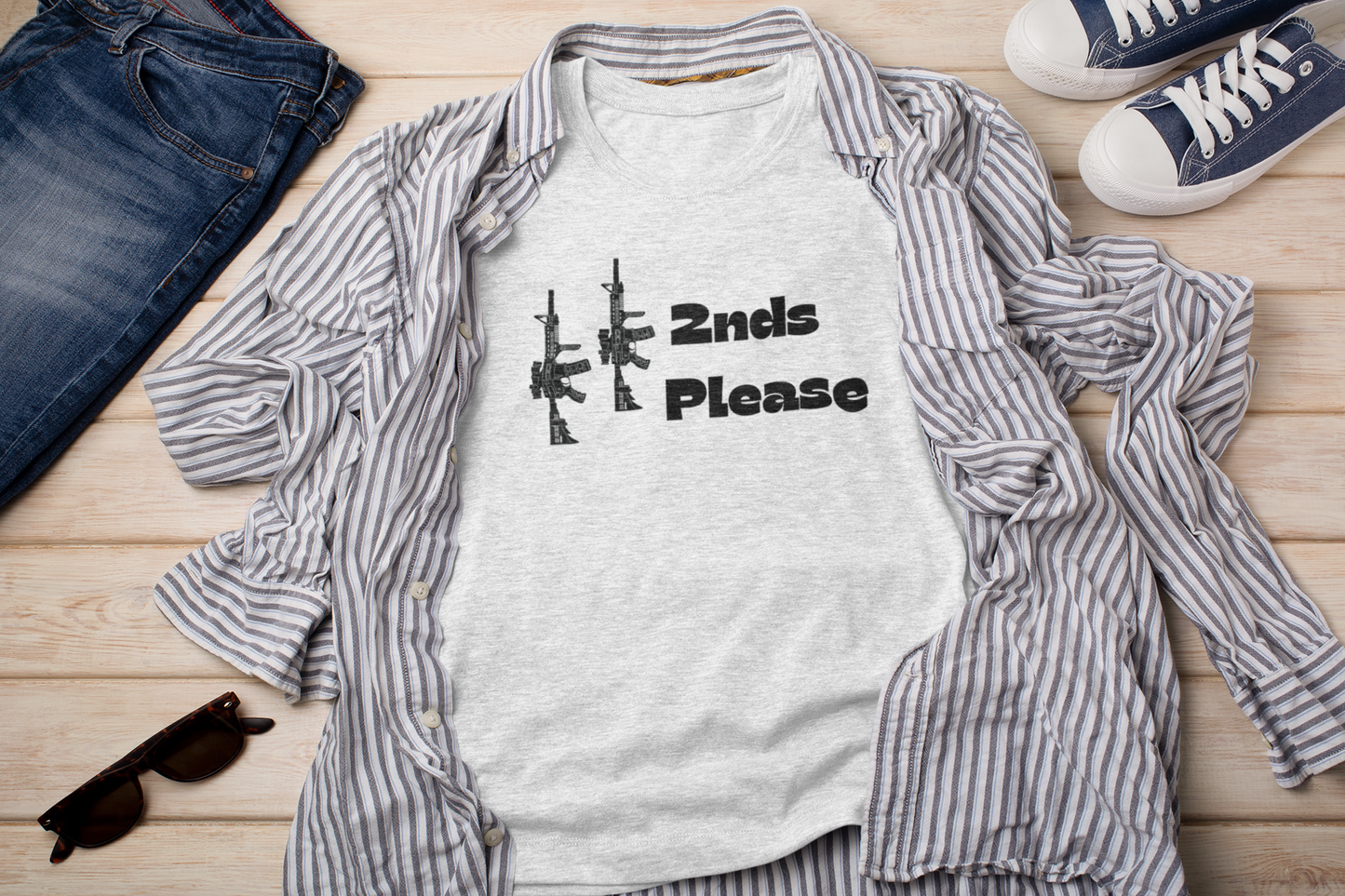 Funny Quote T-Shirt, Second Amendment Shirt, Seconds Please, Patriotic Tshirt, Patriot Shirt, USA Shirt, Graphic T-Shirt