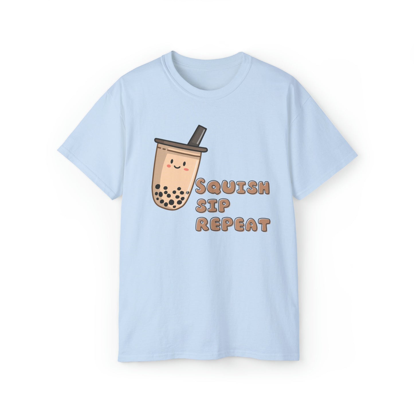 Boba Squishie Unisex Ultra Cotton Tee Artistic Tea Shirt Cool Graphic Shirt Squishy