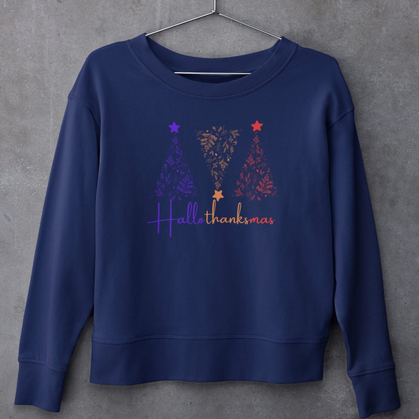 Hallothanksmas shirt, Thanksgiving shirt, Christmas sweater, Halloween, Unique Gift, Funny Quote T-shirt, Holiday sweatshirt