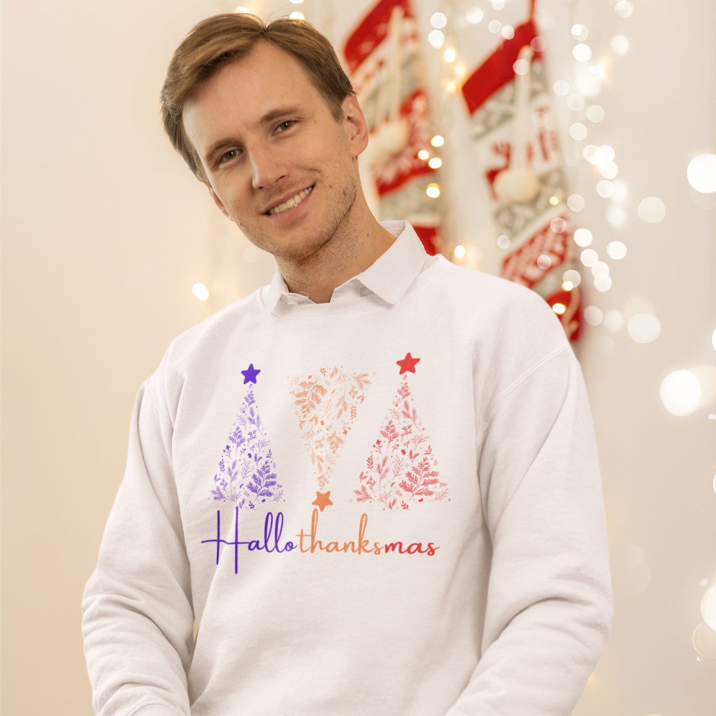 Hallothanksmas shirt, Thanksgiving shirt, Christmas sweater, Halloween, Unique Gift, Funny Quote T-shirt, Holiday sweatshirt