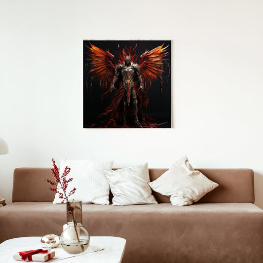 Dark Angel Digital Print Wicked Wall Art