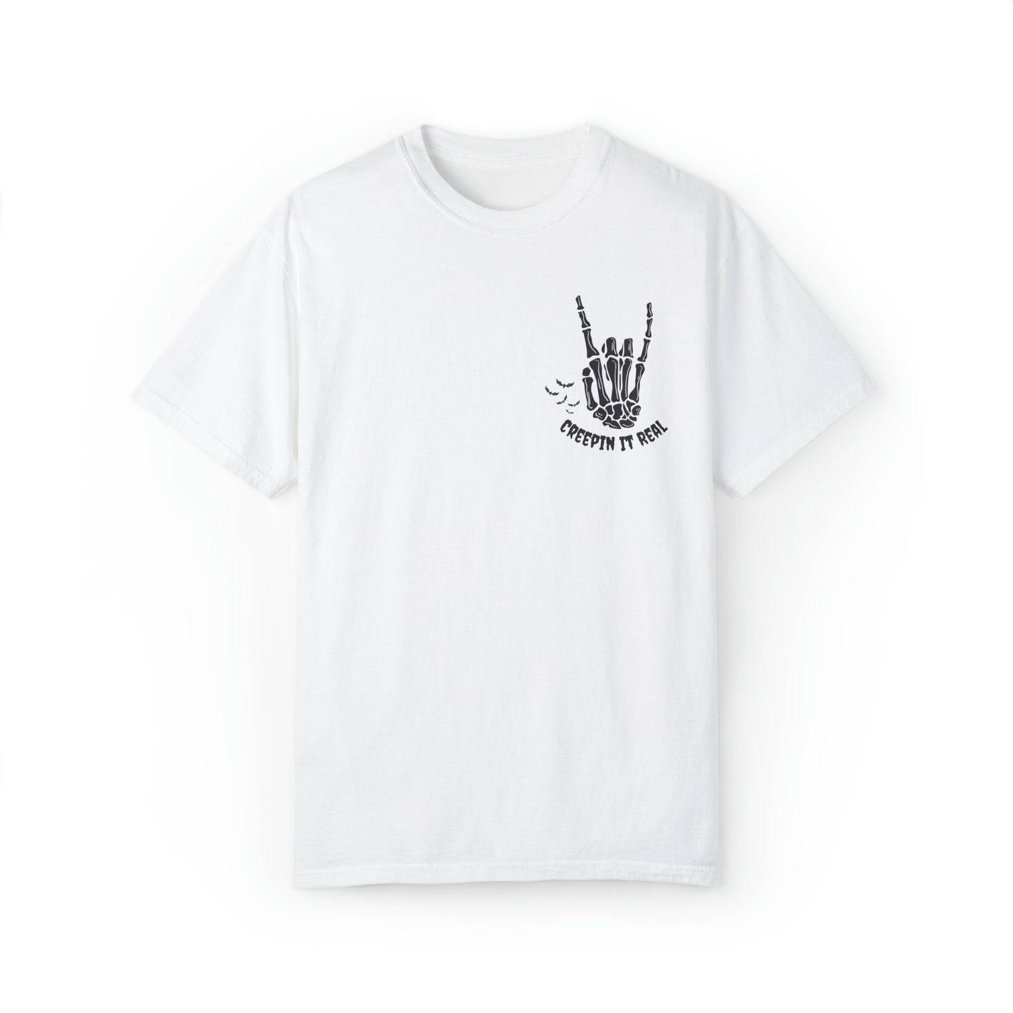 Unisex Garment-Dyed T-shirt Halloween Ring Spun Cotton Tee