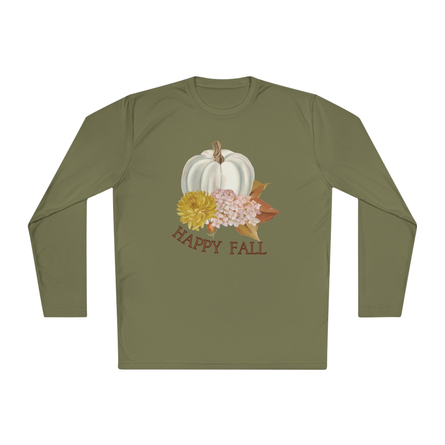 Autumn Women's T-Shirt  Lightweight Long Sleeve Happy Fall Shirt Thanksgiving