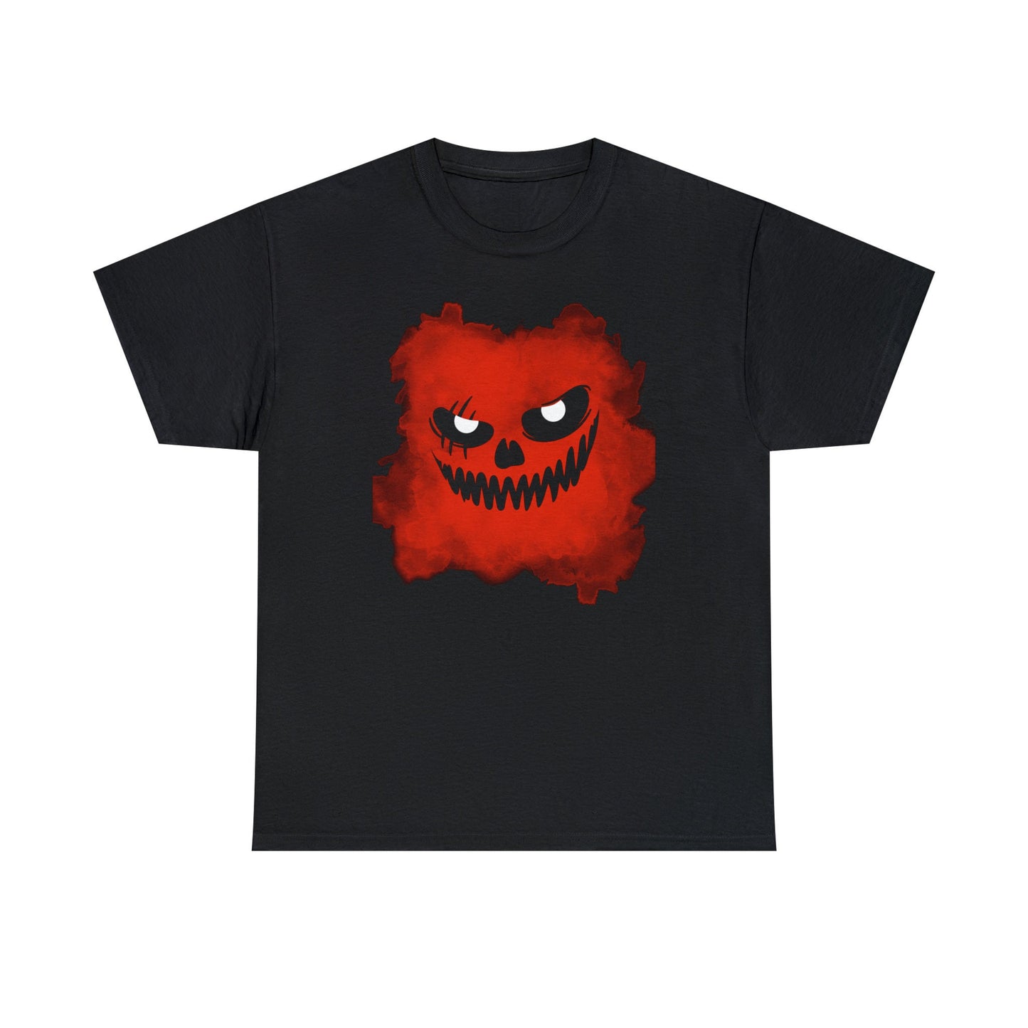 Halloween T-Shirt Pumpkin Graphic Tee Spooky Shirt Pumpkin Face Fall Shirt Halloween Horror Shirt