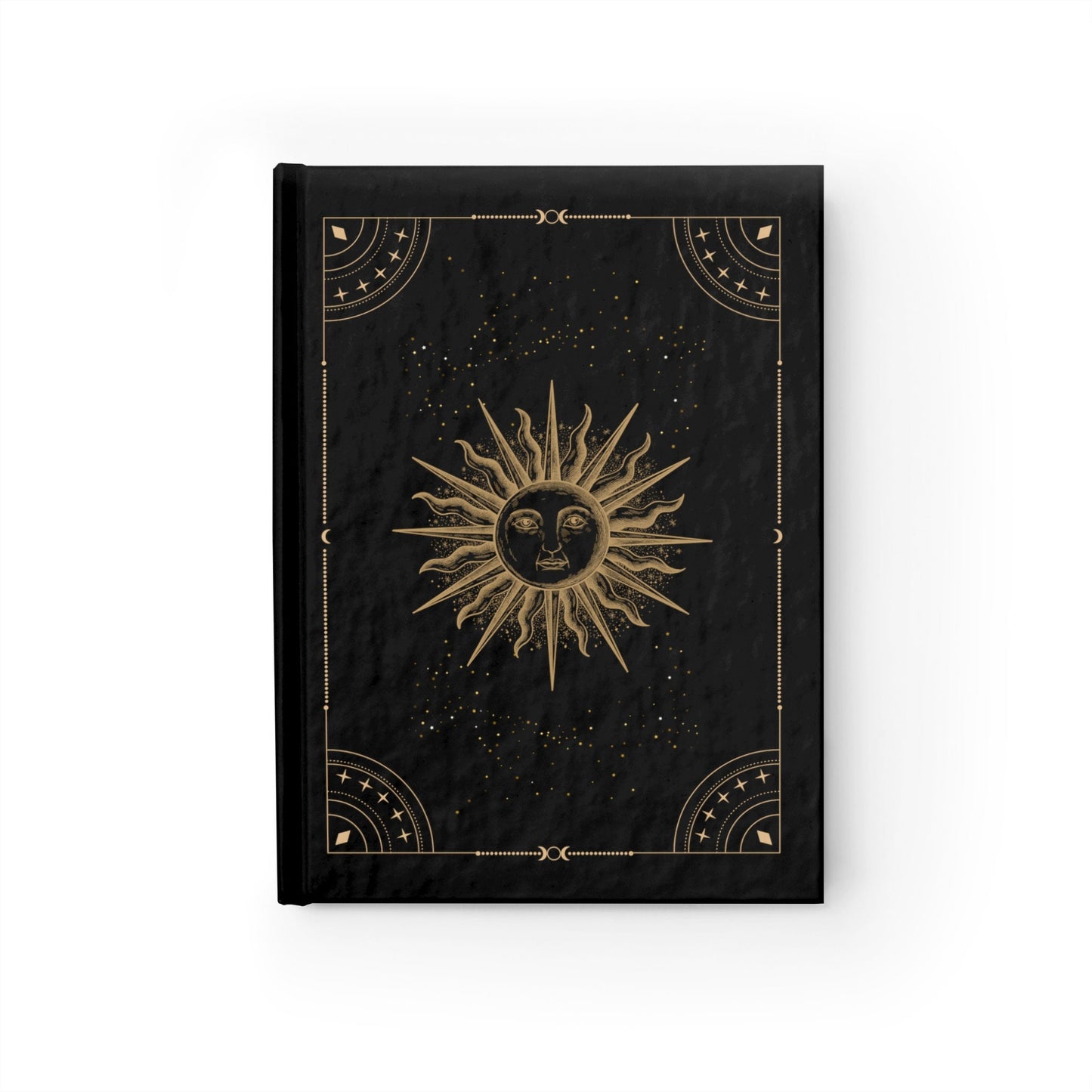 Sun and Stars Notebook, Dream Journal, Hard Cover, Manifestation Diary, Shadow Work, Mindfulness Journal, Celestial Workbook, Guided Journal